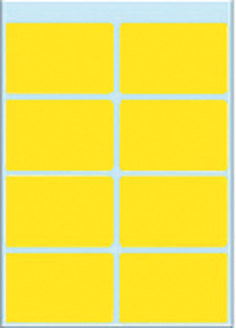 Etiquette HERMA 3691 26x40mm jaune 40 pièces