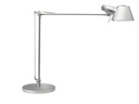 Lampe de bureau MAULrock LED socle gris argenté