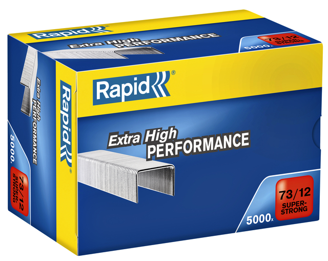 Agrafes Rapid 73/12 galvanisé super strong 5000 piècescs