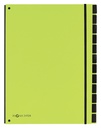 Trieur Pagna Trend A4 12 intercalaires vert pomme
