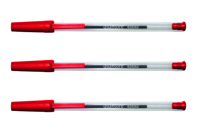 Stylo Bille Stick Quantore Medium Rouge
