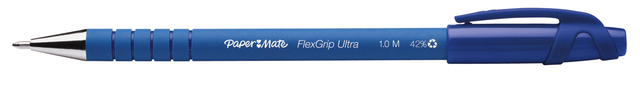 Stylo bille Paper Mate Flexgrip Stick Medium bleu