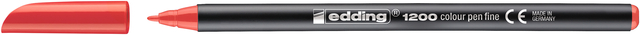 Fineliner edding 1200 002 Fin rouge