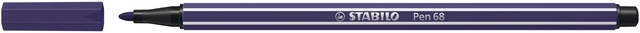 Feutre STABILO Pen 68/22 Medium bleu prusse