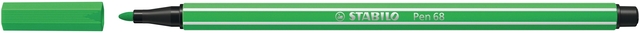 Feutre STABILO Pen 68/43 Medium vert feuille