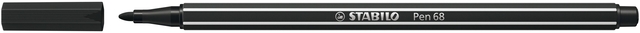 Feutre STABILO Pen 68/46 Medium noir