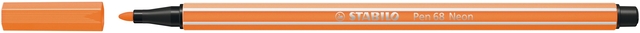 Viltstift STABILO Pen 68/054 medium neon oranje