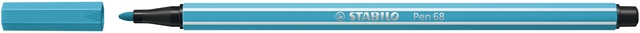 Feutre STABILO Pen 68/57 Medium bleu azur