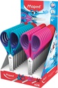 Ciseaux Maped Essentials Soft 13cm présentoir 24 pièces assorti