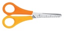 Ciseaux Westcott enfant bouts ronds 130mm gaucher jaune/orange