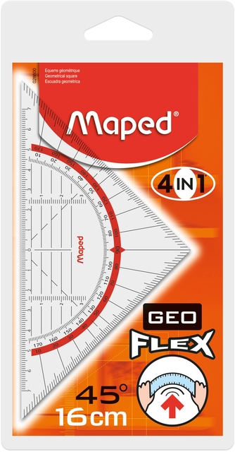 Geodriehoek Maped Geo-Flex 16cm