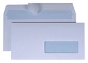 Envelop Quantore 114x229mm venster 4x11cm rechts zelfkevend 50 stuks