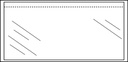 Enveloppe note d’envoi CleverPack AC uni 230x110mm 100 piècess