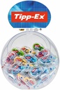 Correctietape Tipp-Ex mini pocket mouse 5mmx6m display à 30 +10 stuks gratis