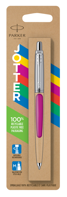 Stylo bille Parker Jotter Original Pink CT Medium blister