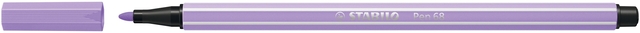 Feutre STABILO Pen 68/59 Medium lilas clair