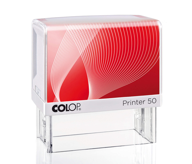 Cachet à Formules Colop Printer 50 personnalisable rouge