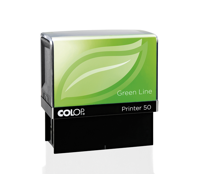 Tekststempel Colop Printer 50 Green Line personaliseerbaar