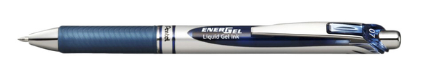 Roller gel Pentel BL77 EnerGel Medium bleu foncé