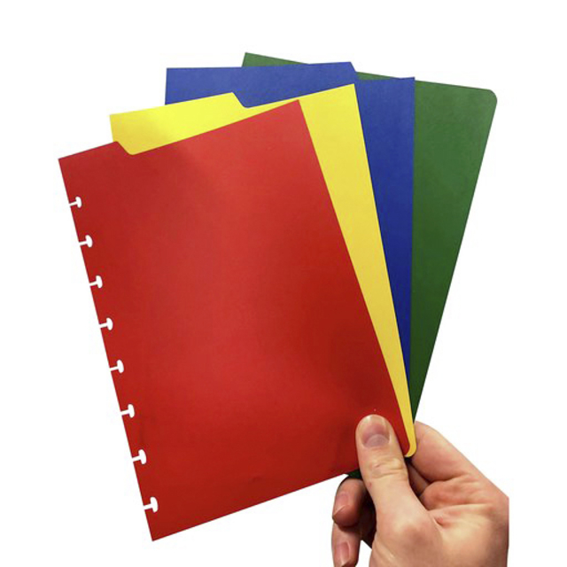 Intercalaire Correctbook A5 assorti 4 pièces