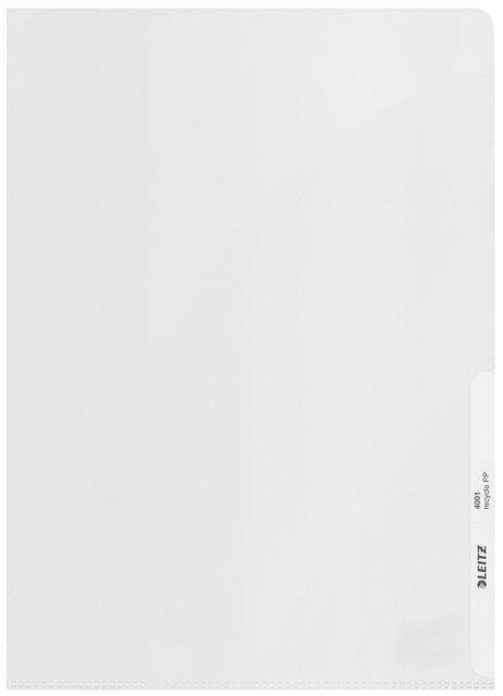 Insteekmap L-model Leitz Recycle A4 0.10mm PP transparant  25 stuks