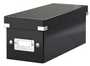 Boîte CD Leitz WOW Click & Store 143x136x352mm noir