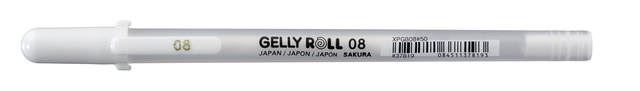 Roller gel Sakura Gelly Roll Classic 08 blanc