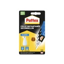 Secondelijm Pattex classic 3 gram blister 2+1 gratis