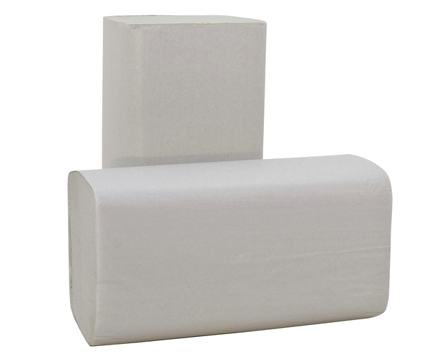 Essuie-mains pli-Z 2 épaisseurs 240x230mm 20x 190 feuilles blanc