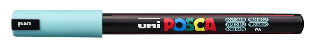 Verfstift Posca PC1MR extra fijn aqua groen