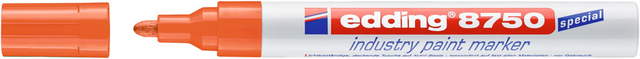 Lakmarker edding 8750 industrie oranje