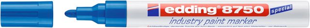 Paintmarker edding 8750 industrie 2-4mm blauw