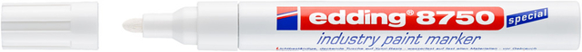 Lakmarker edding 8750 industrie wit