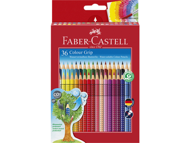 Crayons de couleur Faber-Castell 2001 assorti set 36 pièces
