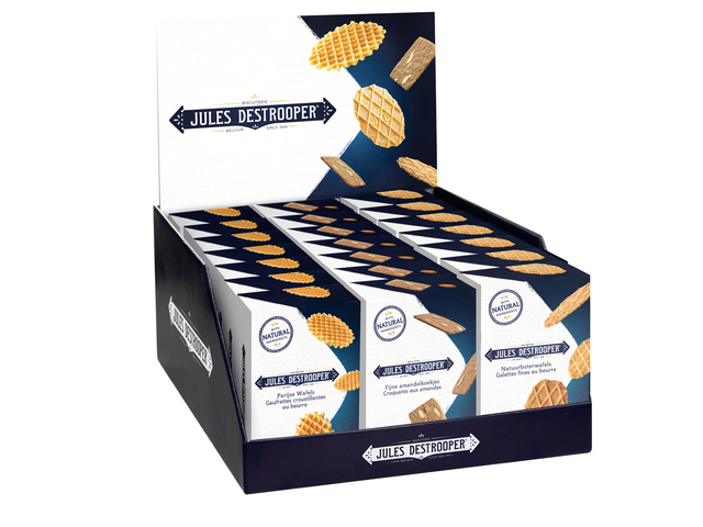 Biscuits Jules Destrooper 3 différentes sortes