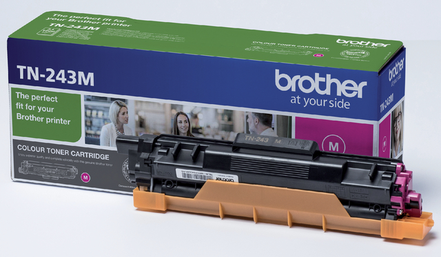 Cartouche toner Brother TN-243M rouge