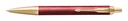 Stylo bille Parker IM Premium Deep Red GT Medium blister
