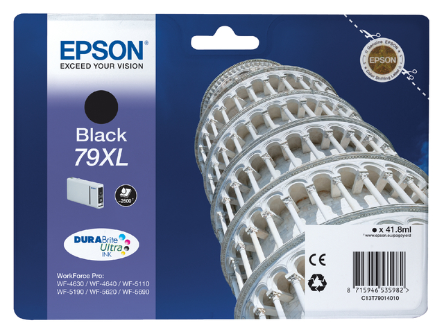 Cartouche d’encre Epson 79XL T7901 noir