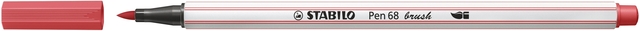 Feutre pinceau STABILO Pen 568/47 rouge terracotta