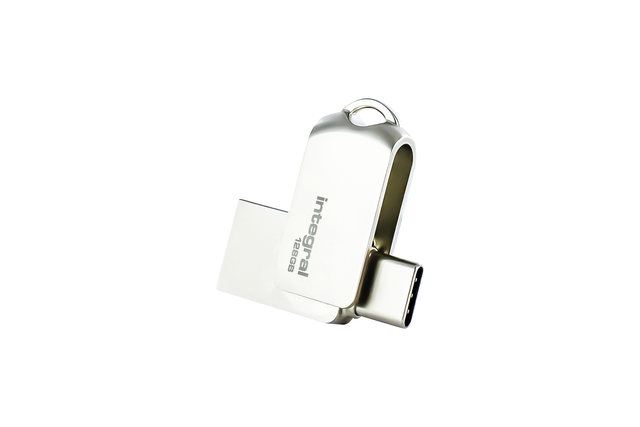 Clé USB 3.0 Integral USB-360-C Dual USB-A 128Go