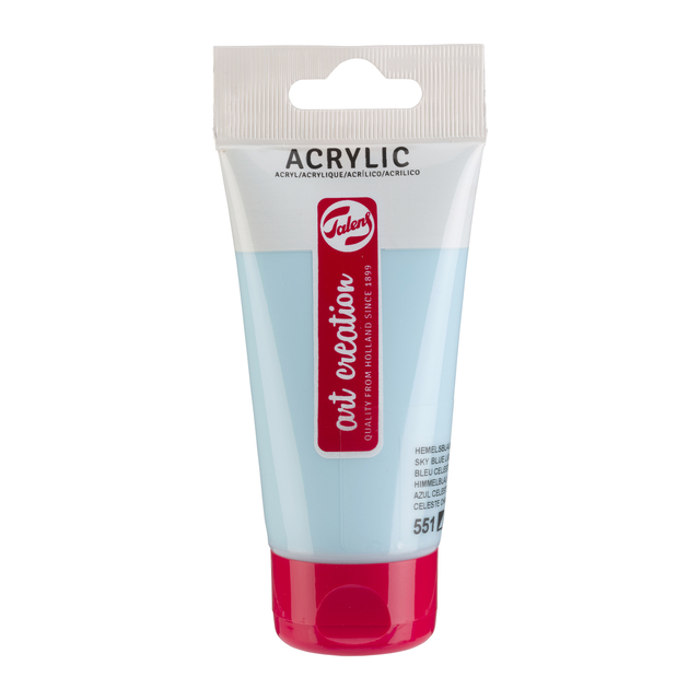 Peinture acrylique Talens Art Creation 551 Bleu céleste clair tube 75ml