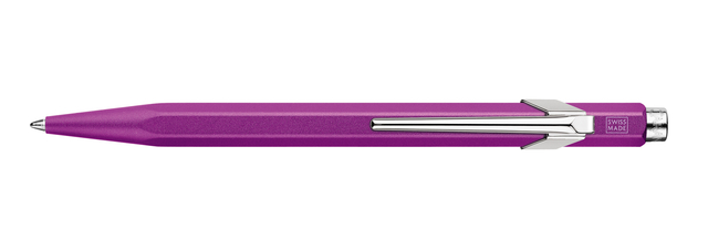 Stylo bille Caran d'Ache Colormat-X 849 violet