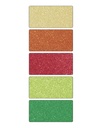 Carton photo Folia 50x70cm pailleté paquet 5 couleurs orientales