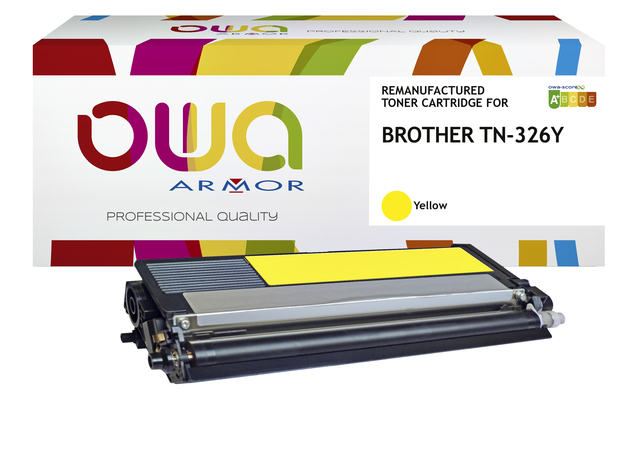 Toner OWA alternative pour Brother TN-326Y jaune