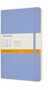 Notitieboek Moleskine large 130x210mm lijn soft cover hydrangea blue