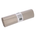 Sac poubelle Cleaninq 65/25x140cm LDPE Recycled T70 240L transparent rouleau 10 pièces