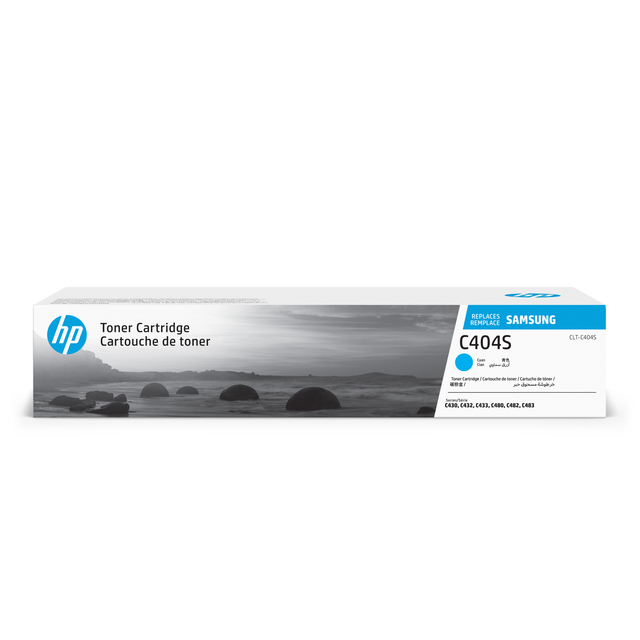 Cartouche toner Samsung/HP CLT-C404S bleu