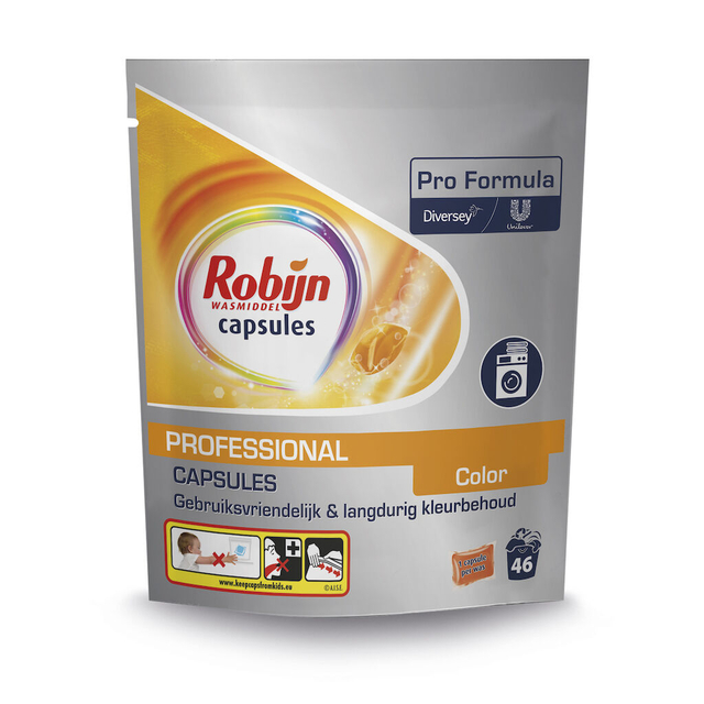 Wasmiddel Robijn Pro Formula capsules Color 46 stuks