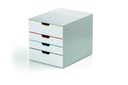 Module de classement 4 tiroirs Durable Varicolor couleurs mixtes