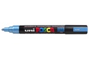 Verfstift Posca PC5M medium metallic blauw